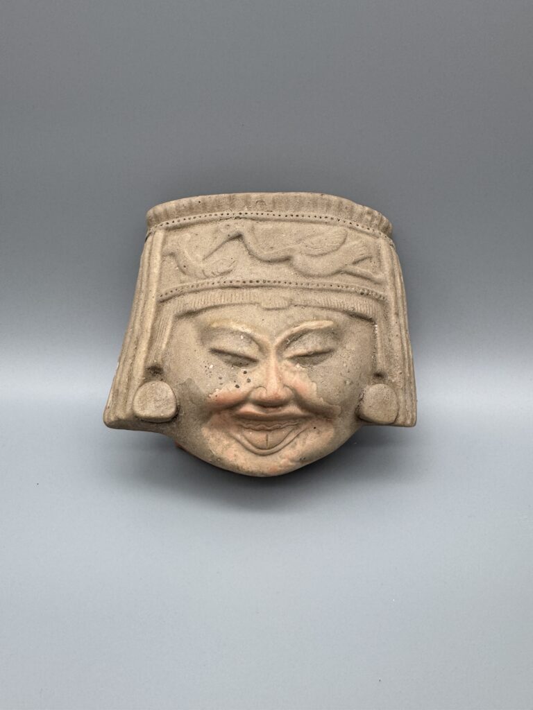 Ceramic Peruvian Mask Trinket
