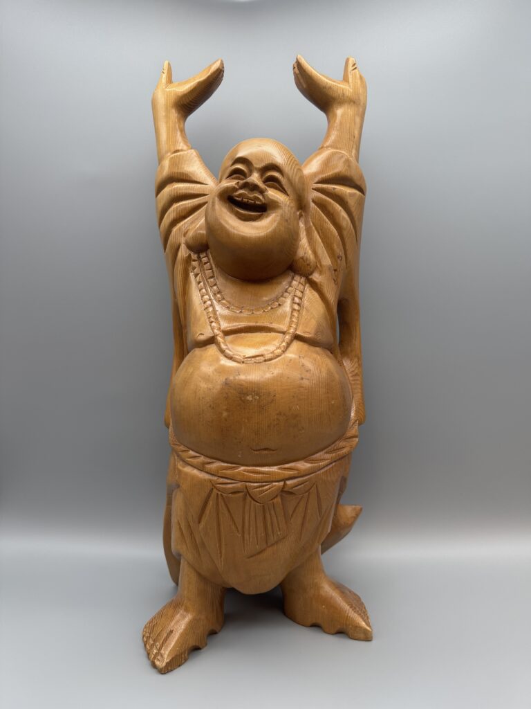 Laughing Buddha – Wood